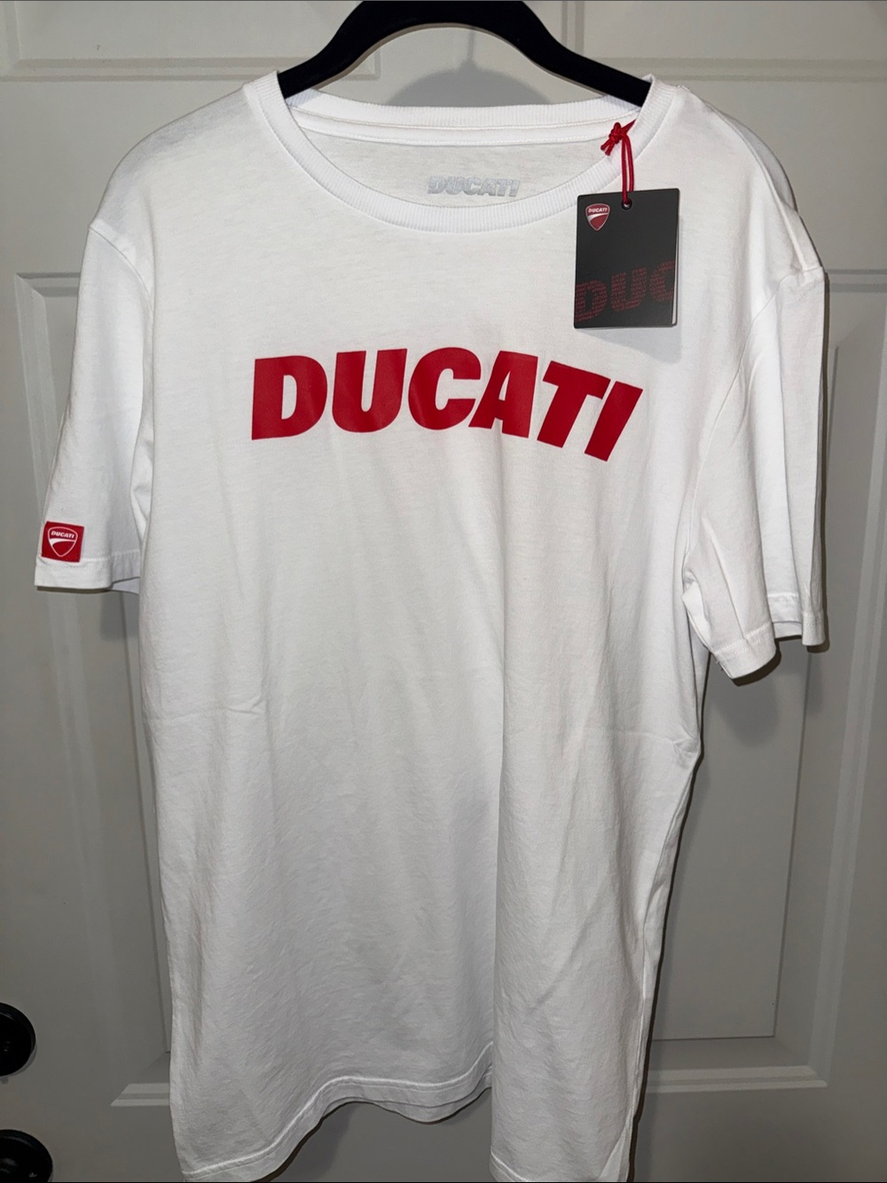 Men’s Ducati T-Shirt with Red Logo NWTs